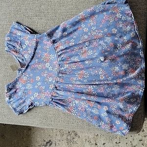 Oshkosh 3T blue flower dress